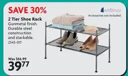 Home Hardware 2 Tier Shoe Rack offer