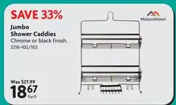 Home Hardware Jumbo Shower Caddies offer