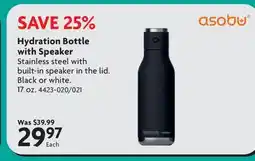 Home Hardware Hydration Bottle with Speaker offer