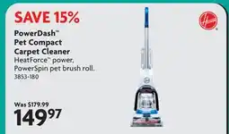 Home Hardware PowerDash Pet Compact Carpet Cleaner offer