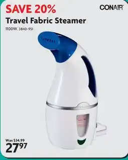 Home Hardware Travel Fabric Steamer offer