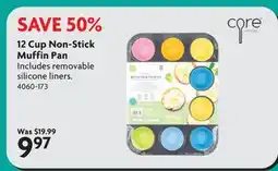 Home Hardware 12 Cup Non-Stick Muffin Pan offer