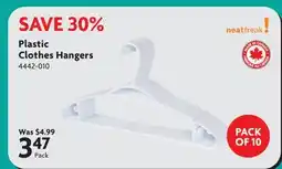 Home Hardware Plastic Clothes Hangers offer