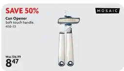 Home Hardware MOSAIC Can Opener touch offer