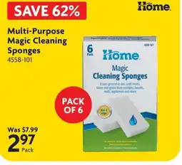 Home Hardware Multi-Purpose Magic Cleaning Sponges offer
