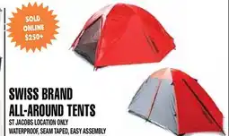 Len's Mill Stores SWISS BRAND ALL-AROUND TENTS offer
