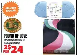 Len's Mill Stores POUND OF LOVE offer