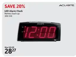 Home Hardware LED Alarm Clock offer