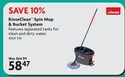 Home Hardware RinseClean Spin Mop & Bucket System offer