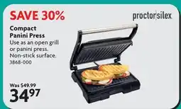 Home Hardware Compact Panini Press offer