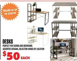 Len's Mill Stores DESKS offer