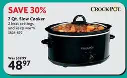 Home Hardware 7 Qt. Slow Cooker offer