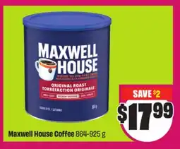 Chalo FreshCo Maxwell House Coffee 864-925 g offer