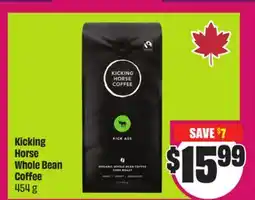 Chalo FreshCo Kicking Horse Whole Bean Coffee 454 g offer