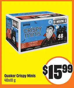 Chalo FreshCo Quaker Crispy Minis 48x18 g offer
