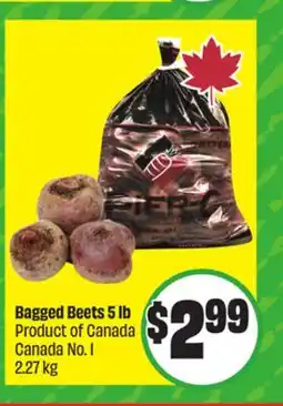 Chalo FreshCo Bagged Beets 5 lb Product of Canada Canada No. 1 offer