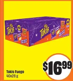 Chalo FreshCo Takis Fuego 40x28 g offer