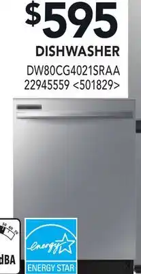 RONA SAMSUNG DISHWASHER offer