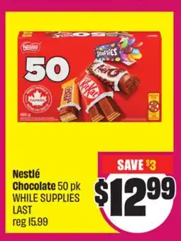 Chalo FreshCo Nestlé Chocolate 50 pk offer