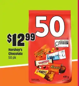 Chalo FreshCo Hershey's Chocolate 50 pk offer