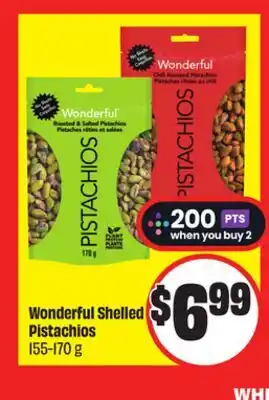 Chalo FreshCo Wonderful Shelled Pistachios 155-170 g offer