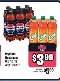 Chalo FreshCo PepsiCo Beverages 6 x 710 Ml Any Flavour offer