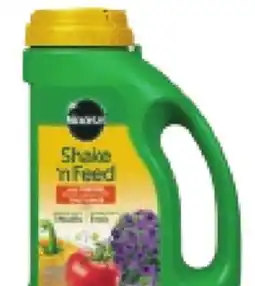 RONA MIRACLE GRO plant fertilizers 2-kg. Shake'n Feed offer