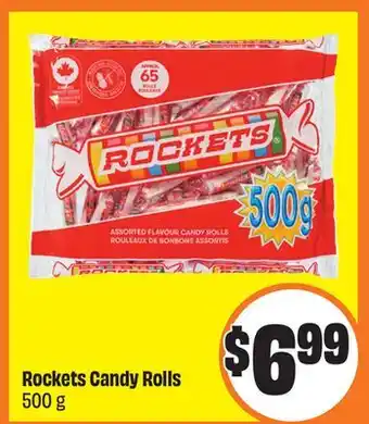 Chalo FreshCo Rockets Candy Rolls 500 g offer
