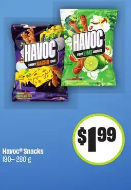 Chalo FreshCo Havoc Snacks 190-280 g offer