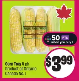 Chalo FreshCo Corn Tray 4 pk Product of Ontario Canada No. 1 offer