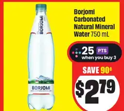 Chalo FreshCo Borjomi Carbonated Natural Mineral Water 750 mL offer