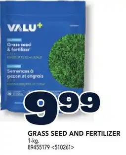 RONA GRASS SEED AND FERTILIZER offer