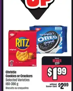 Chalo FreshCo Christie Cookies or Crackers Selected Varieties 180-386 g offer