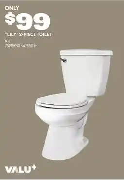 RONA LILY 2-PIECE TOILET offer