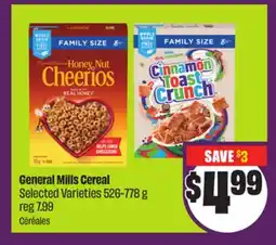 Chalo FreshCo General Mills Cereal Selected Varieties 526-778 g offer