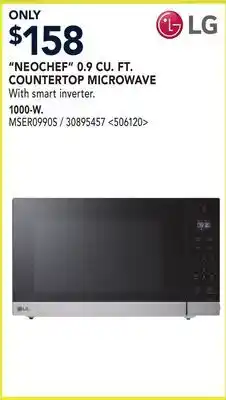 RONA NEOCHEF 0.9 CU.FT. COUNTERTOP MICROWAVE offer