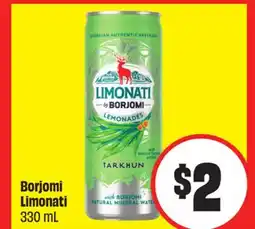 Chalo FreshCo Borjomi Limonati 330 mL offer