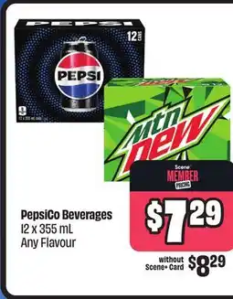 Chalo FreshCo PepsiCo Beverages 12 x 355 mL Any Flavour offer