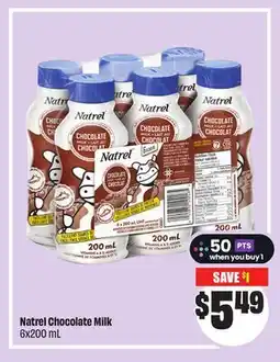 Chalo FreshCo Natrel Chocolate Milk 6x200 mL offer