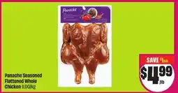 Chalo FreshCo Panache Seasoned Flattened Whole Chicken 11.00/kg offer