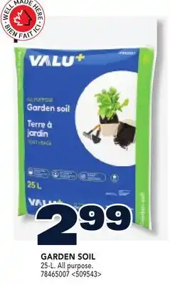 RONA GARDEN SOIL offer