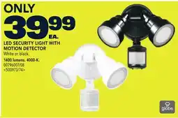 RONA LED SECURITY LIGHT WITH MOTION DETECTOR 1400 lumens. 4000-K offer