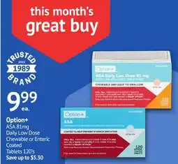 IDA Pharmacy OPTION+ offer