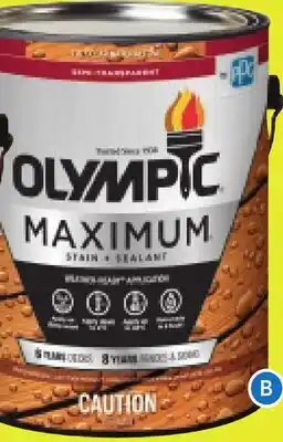 RONA Summit and Maximum exterior stain offer