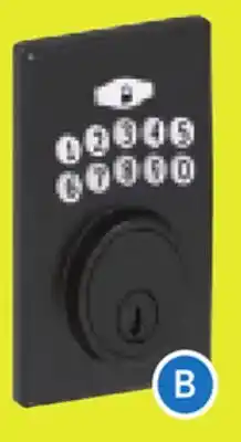 RONA SCHLAGE non-connected electronic locks offer