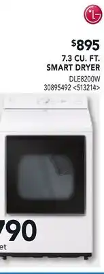 RONA 6.3 CU. FT. SMART DRYER offer