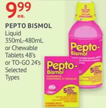 IDA Pharmacy PEPTO BISMOL offer