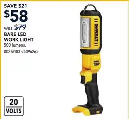 RONA BARE LED WORK LIGHT offer