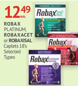 IDA Pharmacy ROBAX, ROBAXACET or ROBAXISAL offer
