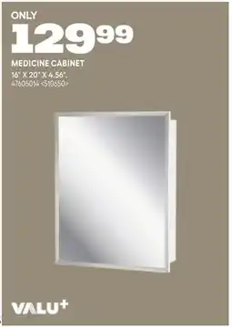 RONA MEDICINE CABINET offer